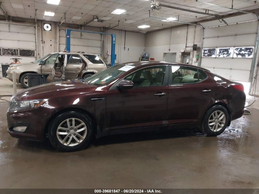 2012 Kia Optima Lx VIN: 5XXGM4A79CG080990 Lot: 39681847