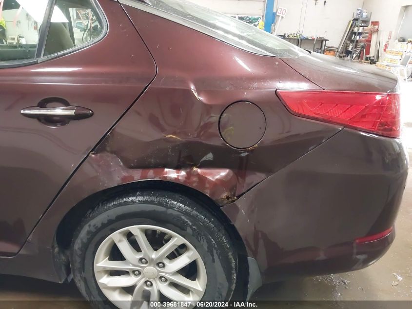 2012 Kia Optima Lx VIN: 5XXGM4A79CG080990 Lot: 39681847