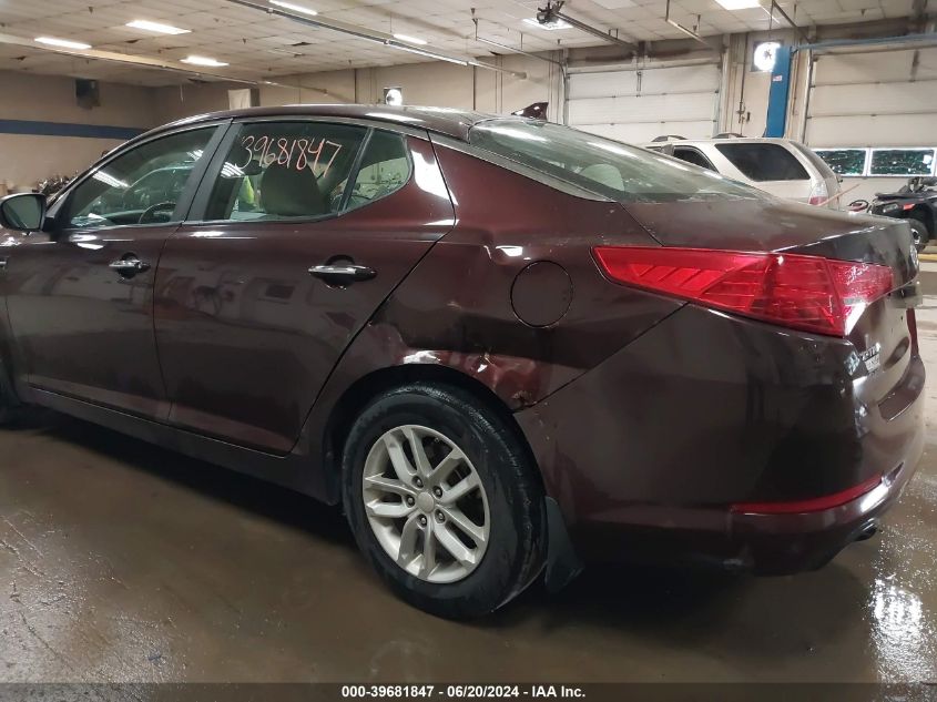 2012 Kia Optima Lx VIN: 5XXGM4A79CG080990 Lot: 39681847