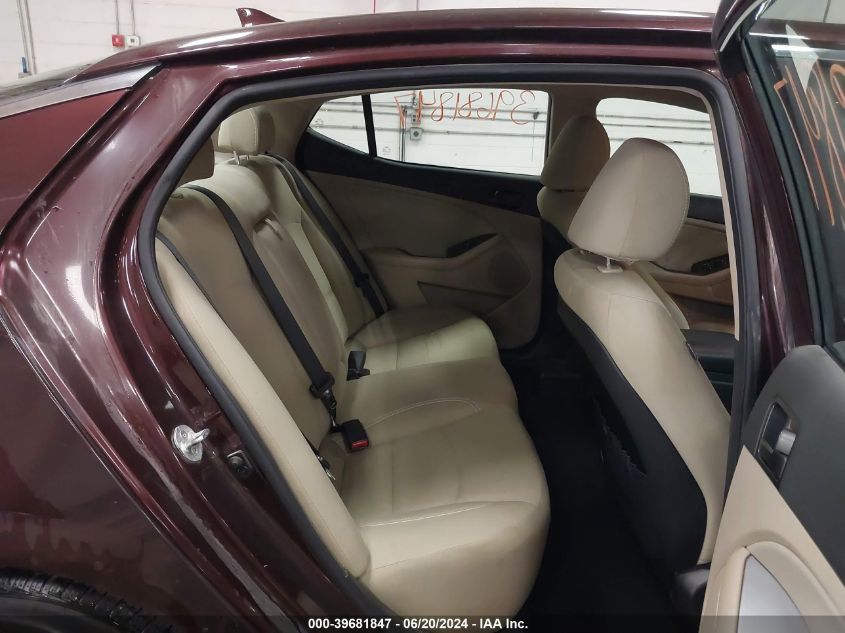 2012 Kia Optima Lx VIN: 5XXGM4A79CG080990 Lot: 39681847