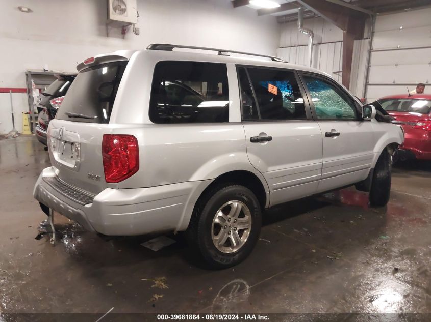 2003 Honda Pilot Ex VIN: 2HKYF18443H578561 Lot: 39681864