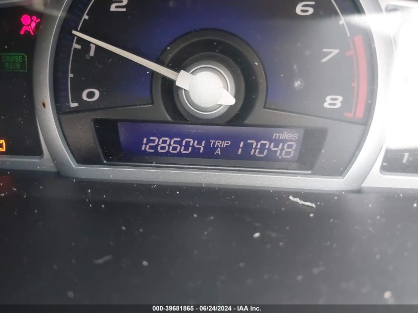 2008 Honda Civic Lx VIN: 2HGFG12608H546478 Lot: 39681865