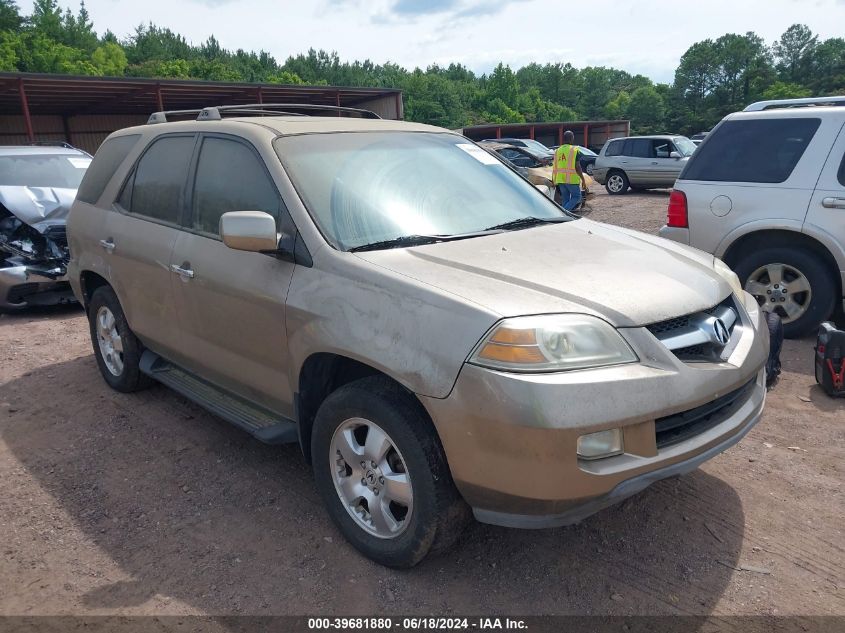 2005 Acura Mdx VIN: 2HNYD182X5H525955 Lot: 39681880