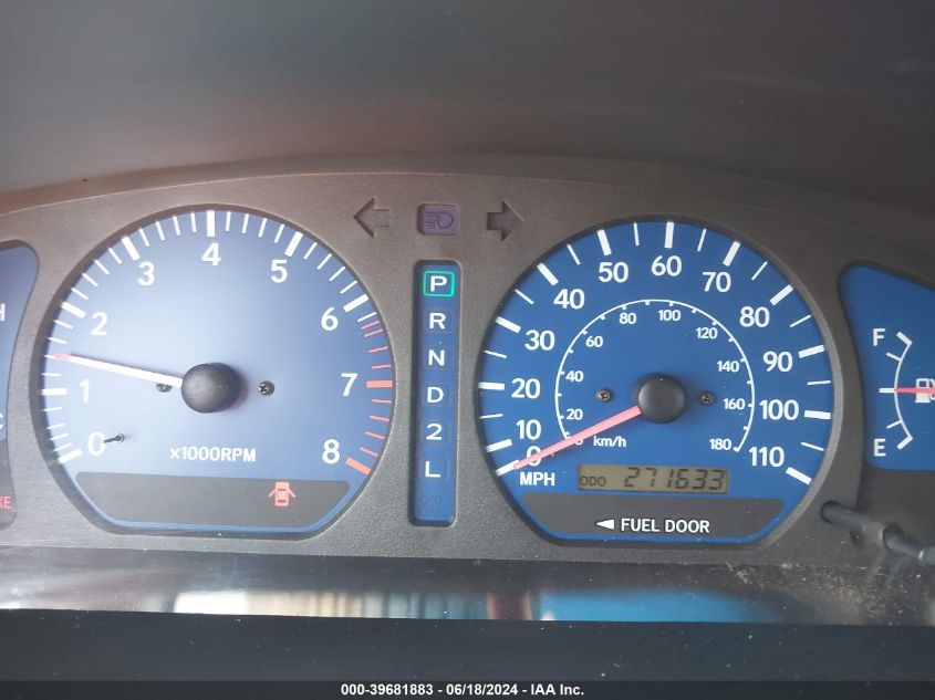 2001 Toyota Sienna Xle VIN: 4T3ZF13C31U335588 Lot: 39681883