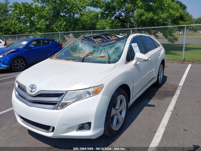 2013 Toyota Venza Xle V6 VIN: 4T3ZK3BB7DU054107 Lot: 39681889