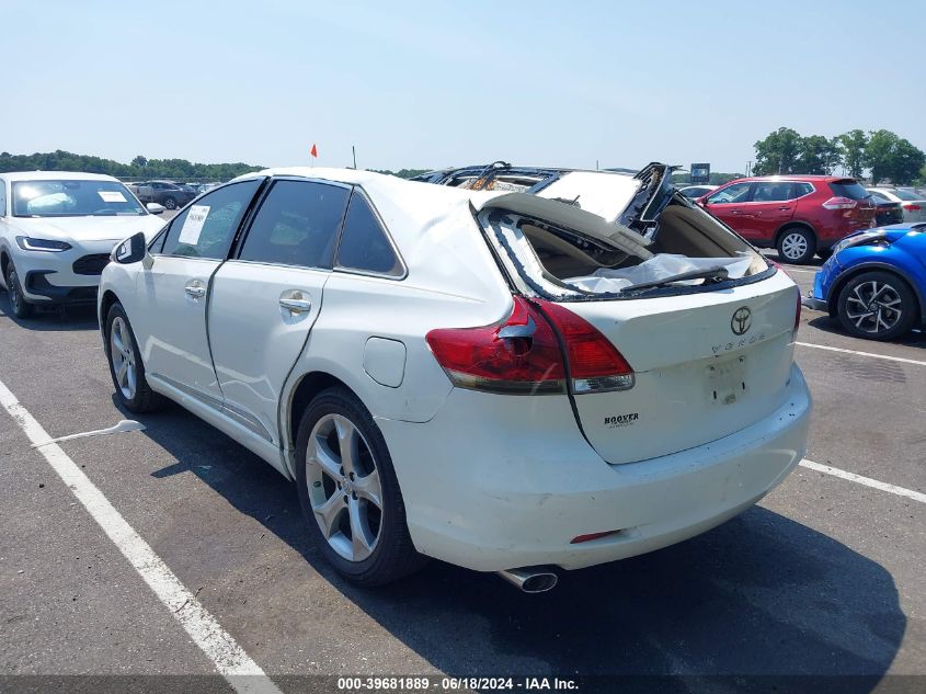 2013 Toyota Venza Xle V6 VIN: 4T3ZK3BB7DU054107 Lot: 39681889