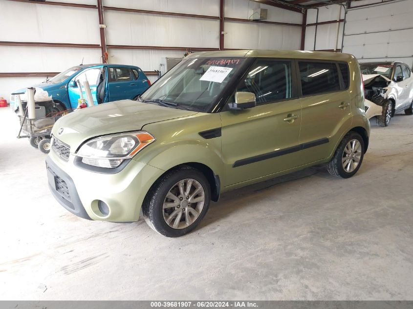 2013 Kia Soul + VIN: KNDJT2A68D7488671 Lot: 39681907