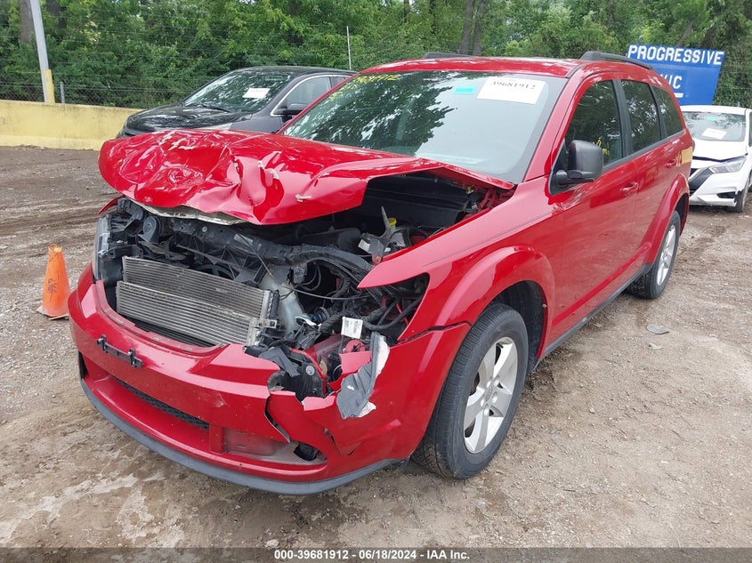 2013 Dodge Journey Se VIN: 3C4PDCAB9DT722466 Lot: 39681912