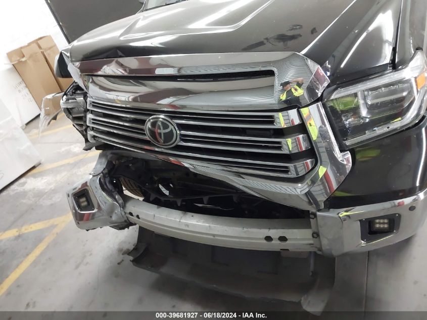 2021 Toyota Tundra 1794 Edition VIN: 5TFAY5F10MX977615 Lot: 39681927