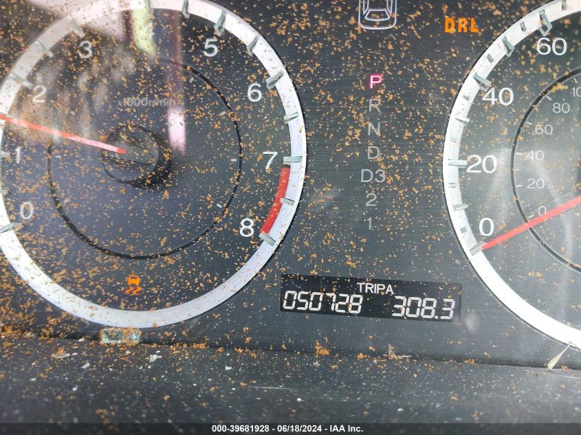 2011 Honda Accord 2.4 Ex-L VIN: 1HGCP2F81BA001447 Lot: 39681928