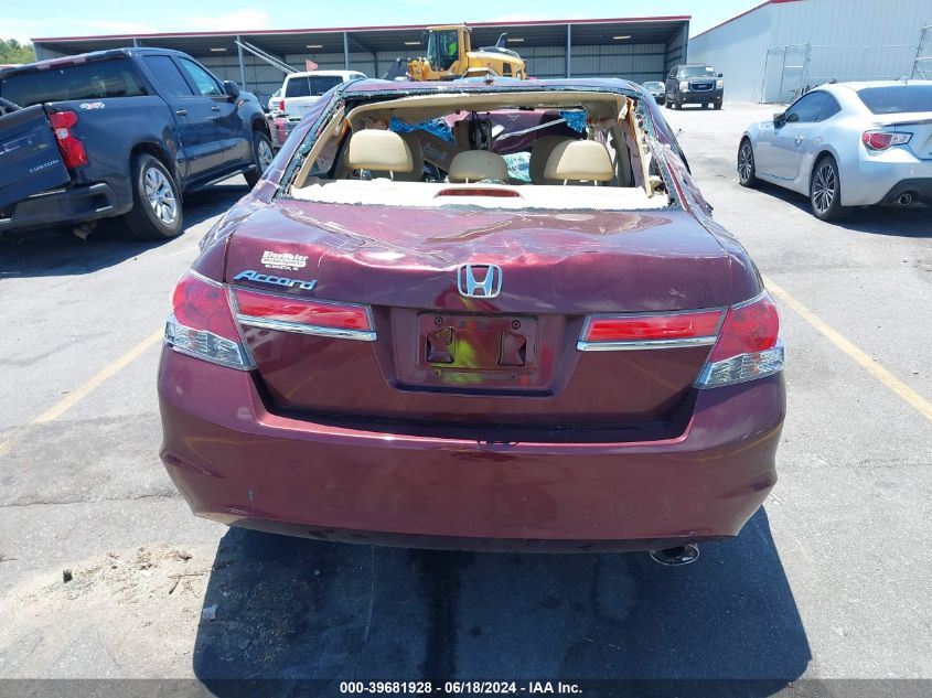 2011 Honda Accord 2.4 Ex-L VIN: 1HGCP2F81BA001447 Lot: 39681928