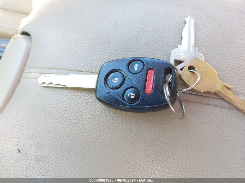 2011 Honda Accord 2.4 Ex-L VIN: 1HGCP2F81BA001447 Lot: 39681928