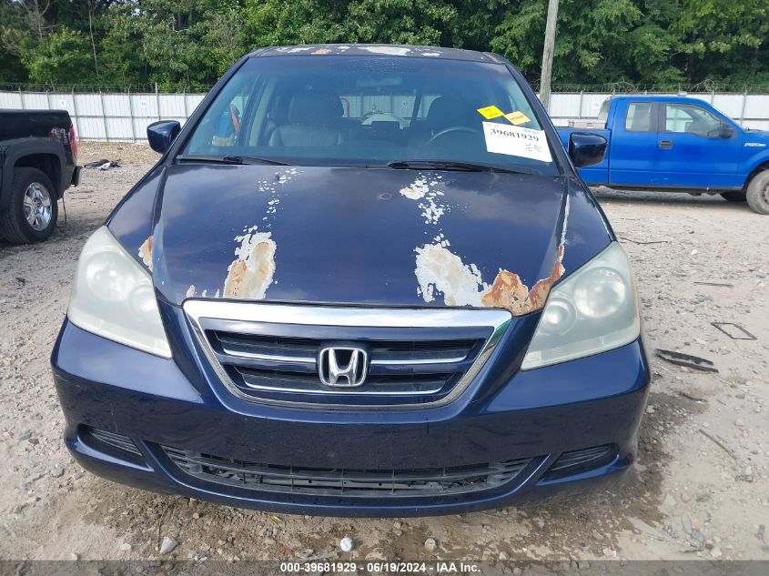 2006 Honda Odyssey Ex-L VIN: 5FNRL38656B119813 Lot: 39681929