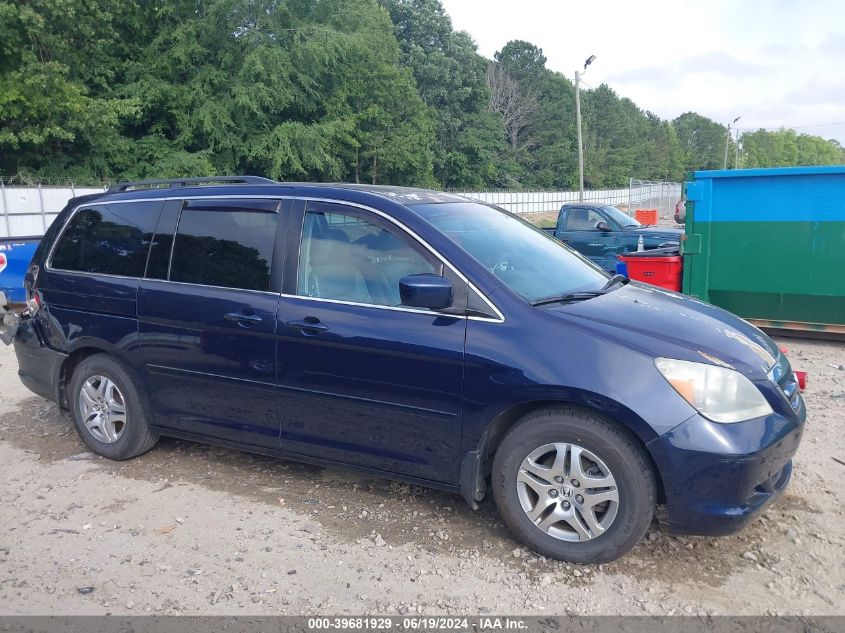 2006 Honda Odyssey Ex-L VIN: 5FNRL38656B119813 Lot: 39681929