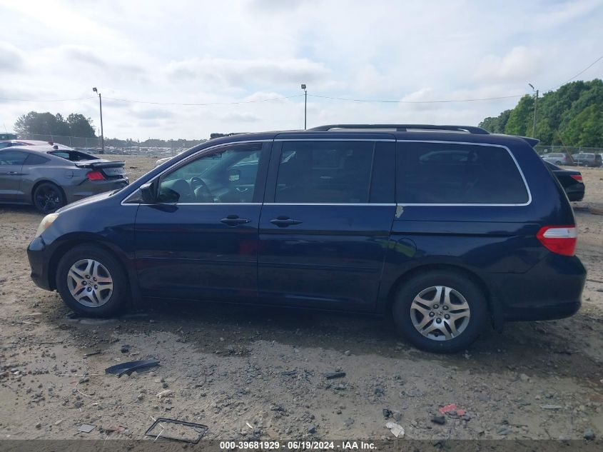 2006 Honda Odyssey Ex-L VIN: 5FNRL38656B119813 Lot: 39681929