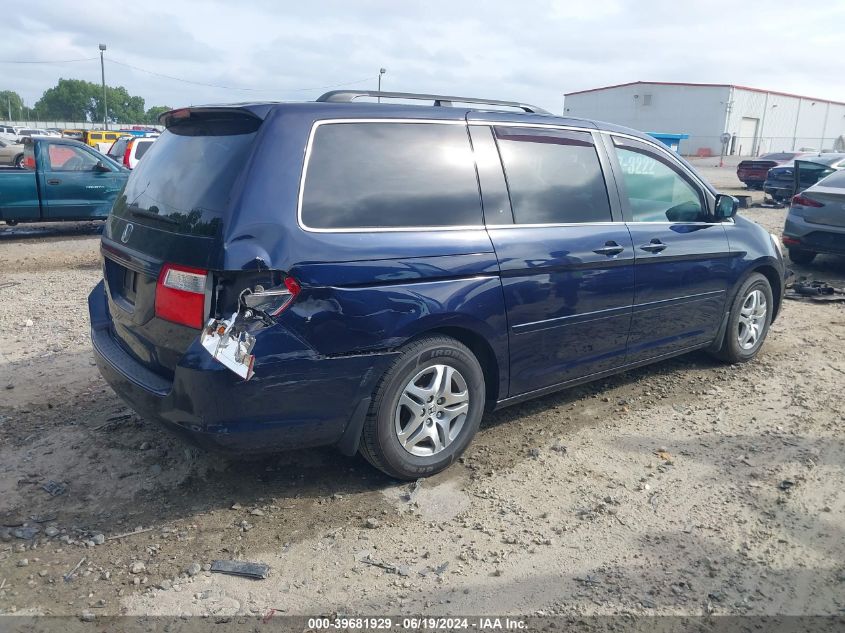 2006 Honda Odyssey Ex-L VIN: 5FNRL38656B119813 Lot: 39681929