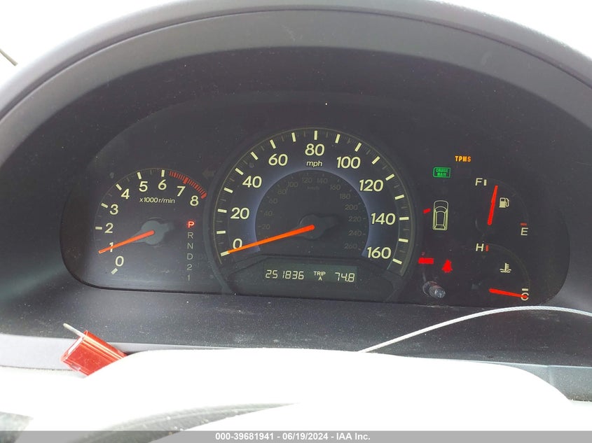 2008 Honda Odyssey Ex VIN: 5FNRL38428B116224 Lot: 39681941