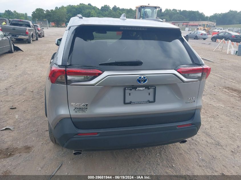 2021 Toyota Rav4 Hybrid Xle VIN: 4T3RWRFV1MU018618 Lot: 39681944