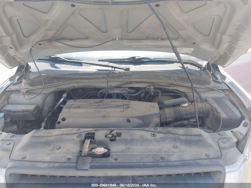 2004 Honda Pilot Ex VIN: 2HKYF18404H508007 Lot: 39681946