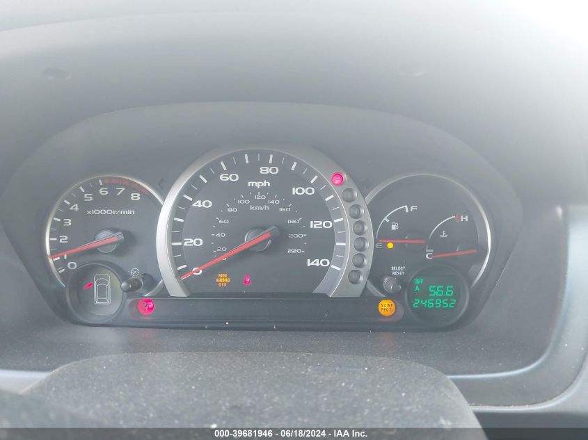 2004 Honda Pilot Ex VIN: 2HKYF18404H508007 Lot: 39681946