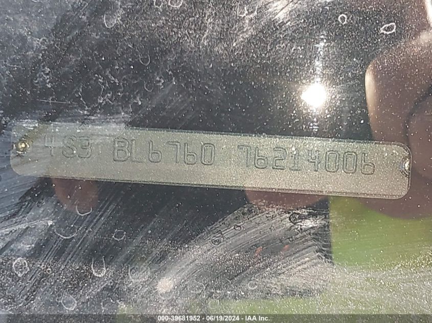 2007 Subaru Legacy Gt Limited VIN: 4S3BL676076214006 Lot: 39681952