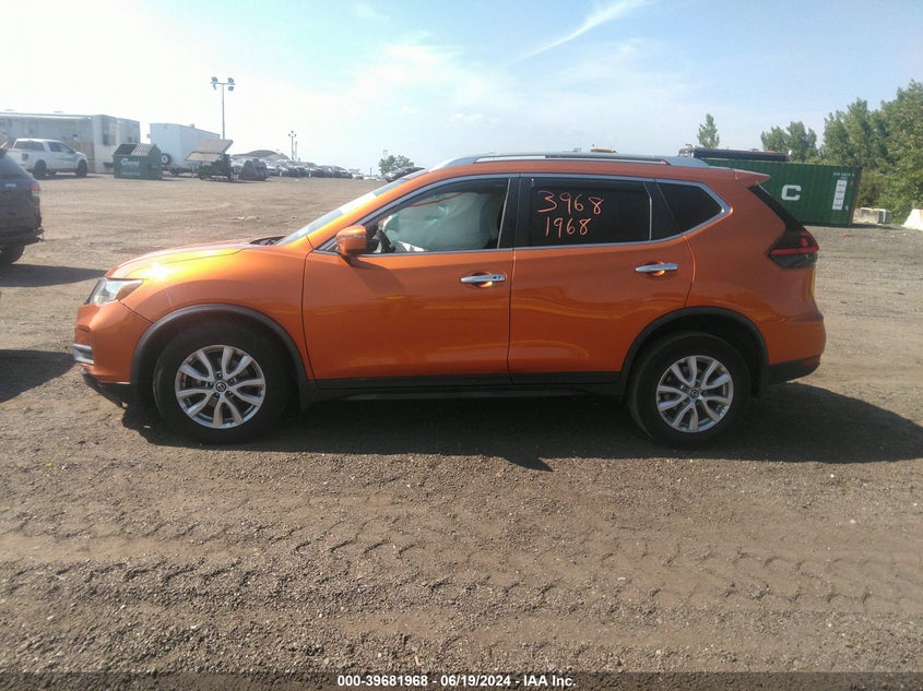 2019 Nissan Rogue Sv VIN: JN8AT2MV1KW375882 Lot: 39681968