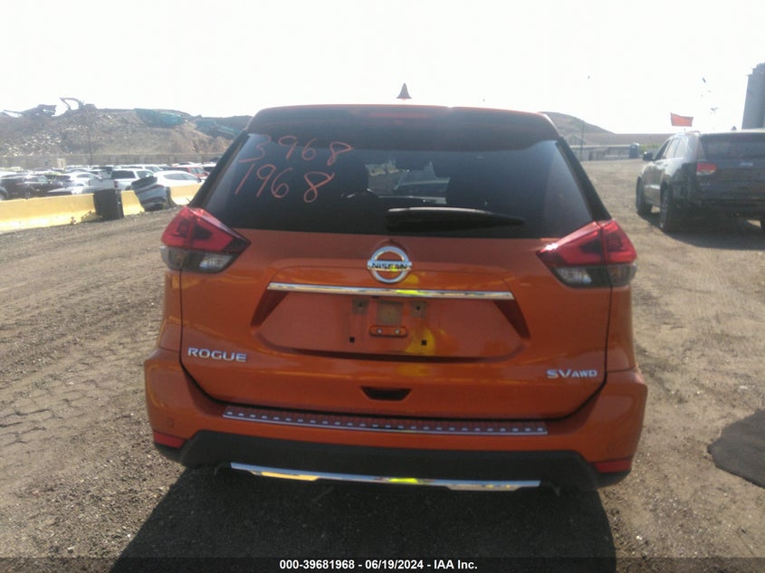 2019 Nissan Rogue Sv VIN: JN8AT2MV1KW375882 Lot: 39681968