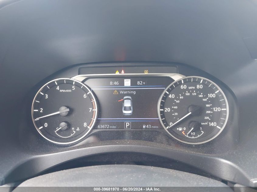 2020 Nissan Altima Sl Fwd VIN: 1N4BL4EV0LC125472 Lot: 39681970