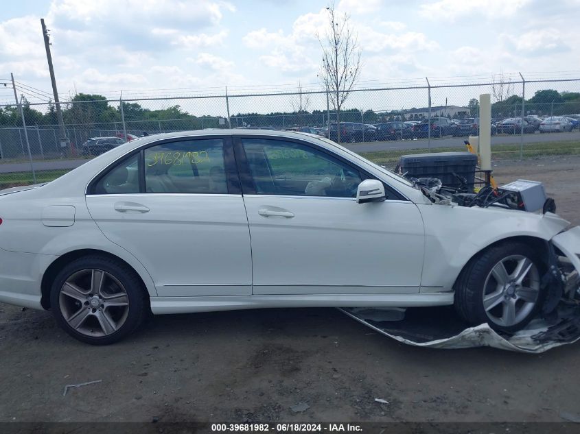 2011 Mercedes-Benz C 300 Luxury/Sport VIN: WDDGF5EB9BR179650 Lot: 39681982