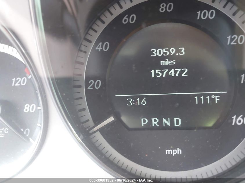 2011 Mercedes-Benz C 300 Luxury/Sport VIN: WDDGF5EB9BR179650 Lot: 39681982