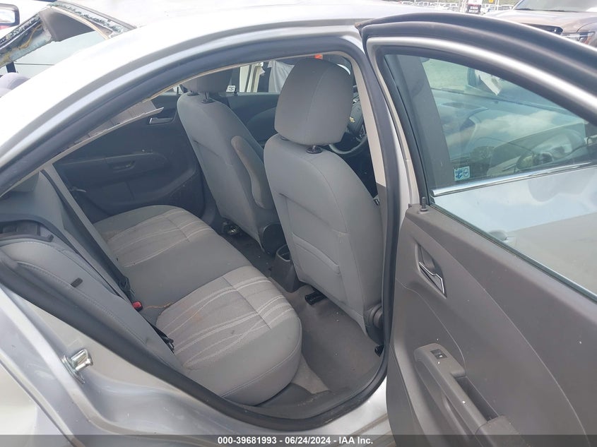 2012 Chevrolet Sonic 2Lt VIN: 1G1JC5SH8C4169121 Lot: 39681993