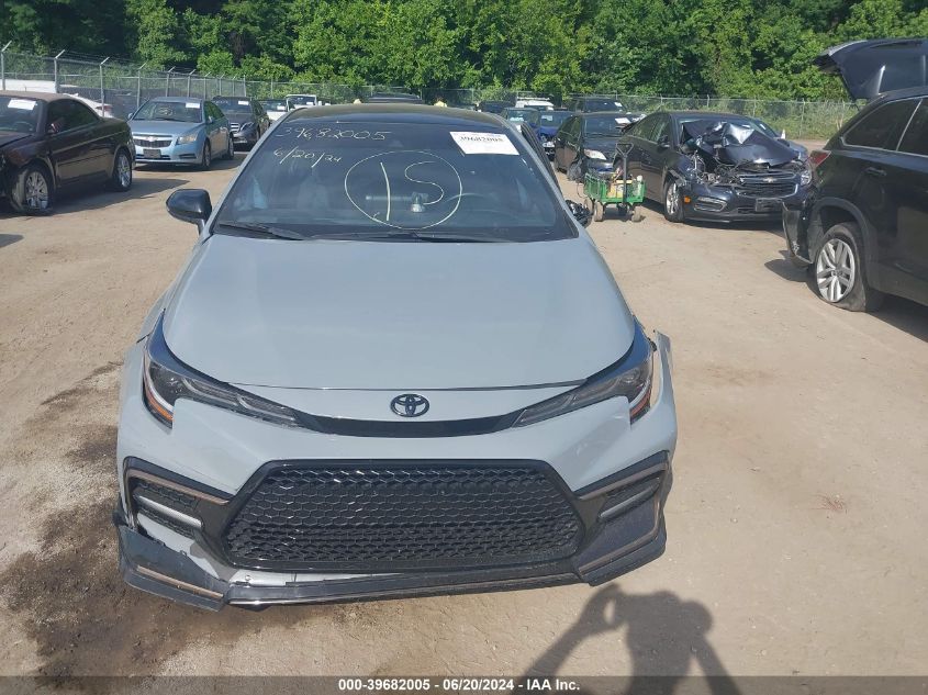 2022 Toyota Corolla Se Apex Edition VIN: 5YFS4MCE2NP114641 Lot: 39682005