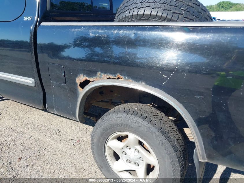 2003 Toyota Tundra Sr5 VIN: 5TBBN44163S395574 Lot: 39682013