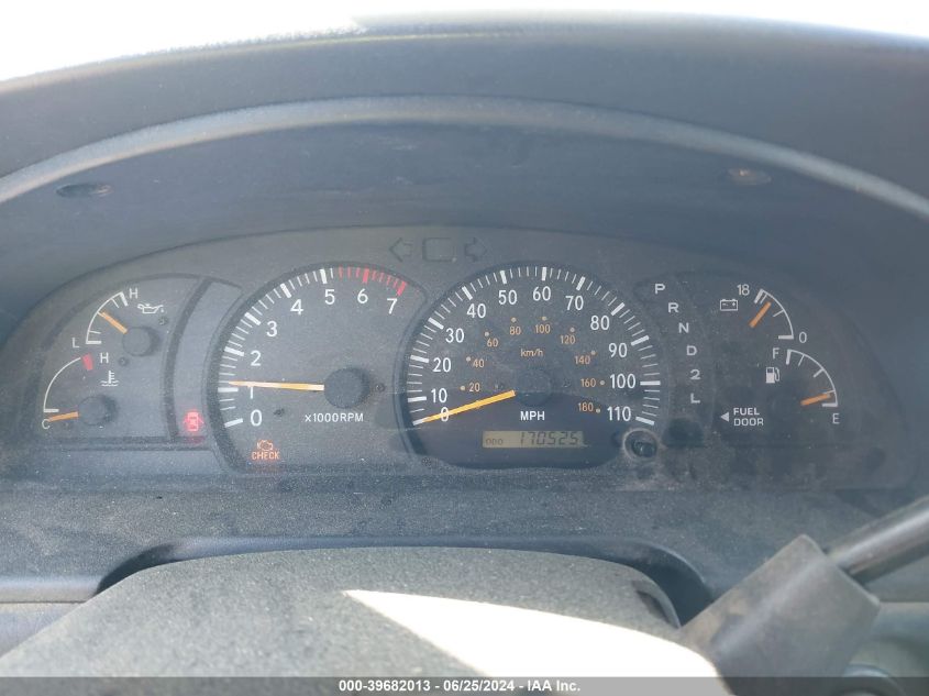 2003 Toyota Tundra Sr5 VIN: 5TBBN44163S395574 Lot: 39682013