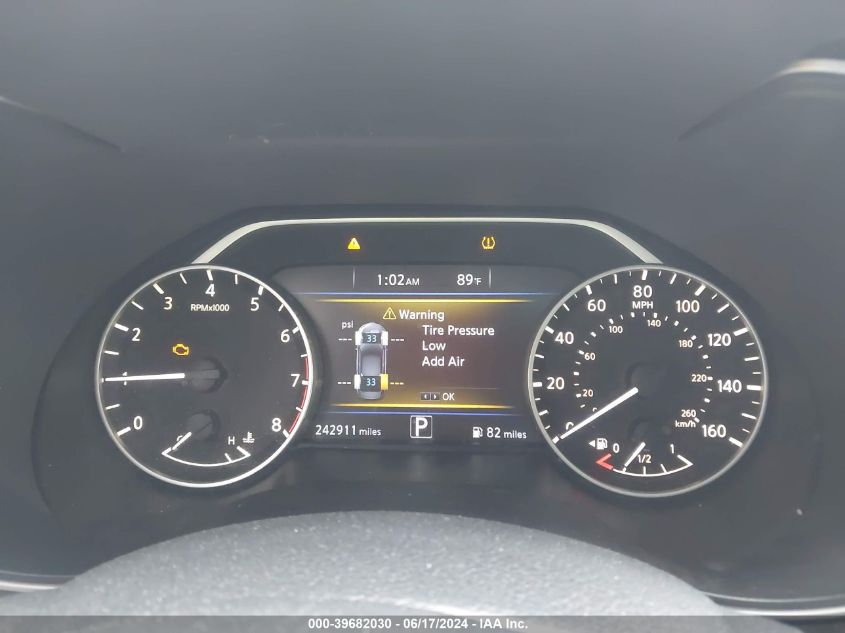 2018 Nissan Maxima 3.5 Sv VIN: 1N4AA6AP9JC371308 Lot: 39682030