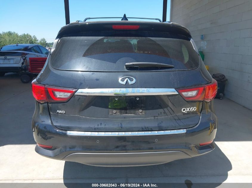 2020 Infiniti Qx60 Luxe Awd VIN: 5N1DL0MM6LC527318 Lot: 39682043