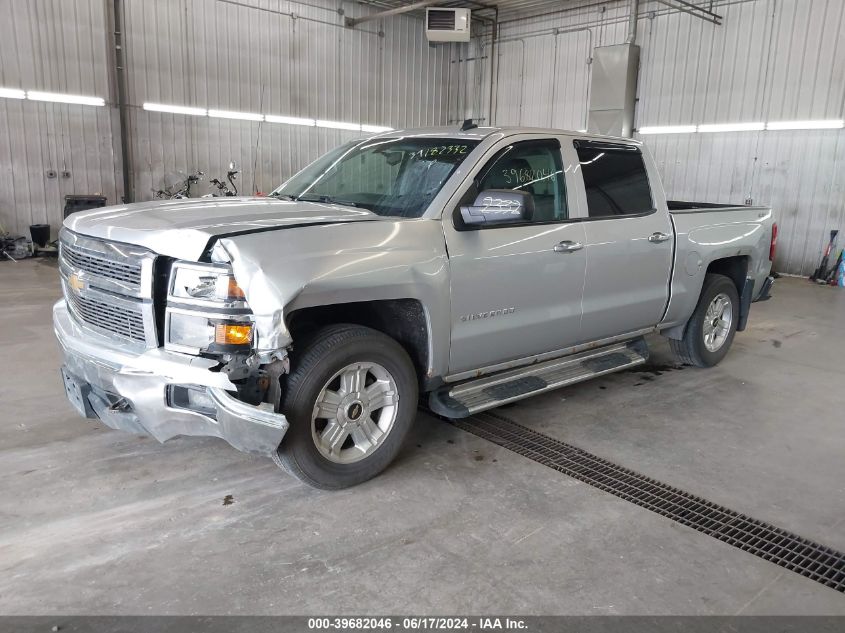 2014 Chevrolet Silverado 1500 1Lt VIN: 3GCUKREC5EG164852 Lot: 39682046