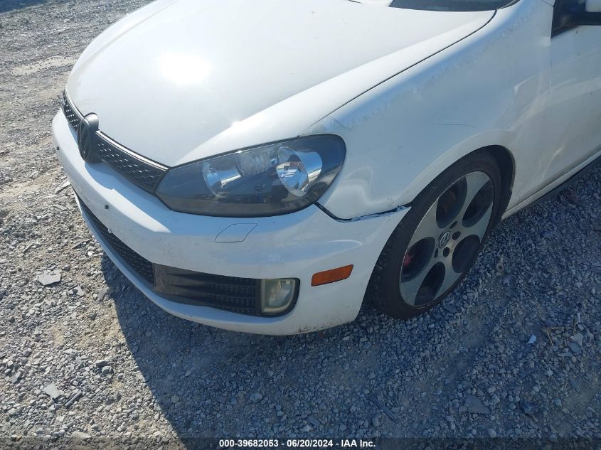 2012 Volkswagen Gti VIN: WVWGD7AJ7CW220272 Lot: 39682053