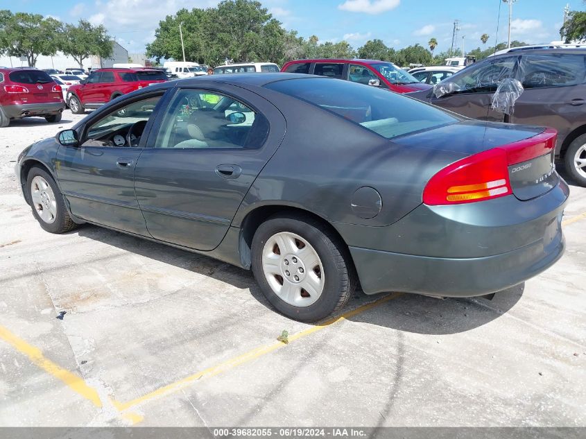 2004 Dodge Intrepid Se VIN: 2B3AD46R94H594211 Lot: 39682055