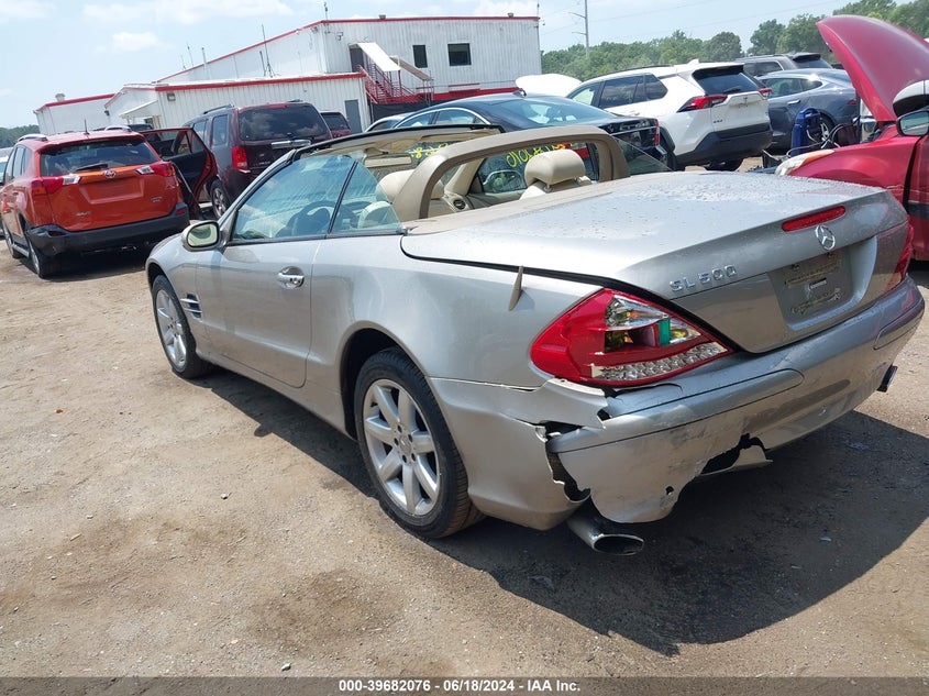 2003 Mercedes-Benz Sl 500 VIN: WDBSK75F13F048115 Lot: 39682076