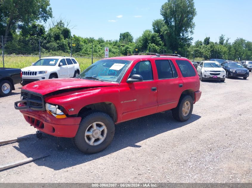 2000 Dodge Durango VIN: 1B4HS28NXYF136280 Lot: 39682087