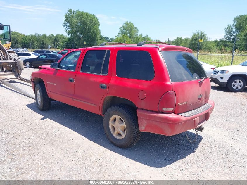 2000 Dodge Durango VIN: 1B4HS28NXYF136280 Lot: 39682087