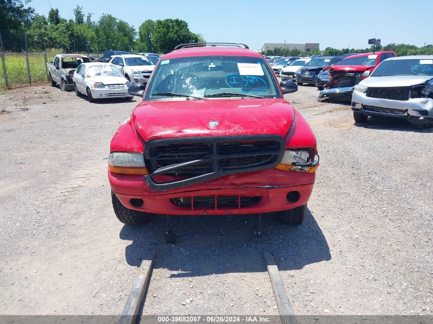 2000 Dodge Durango VIN: 1B4HS28NXYF136280 Lot: 39682087