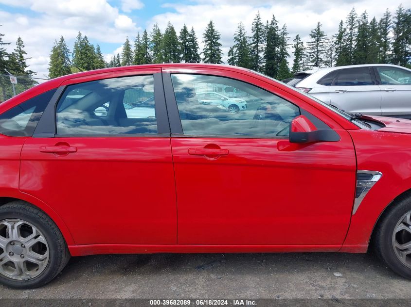 2008 Ford Focus Se/Ses VIN: 1FAHP35N08W203098 Lot: 39682089