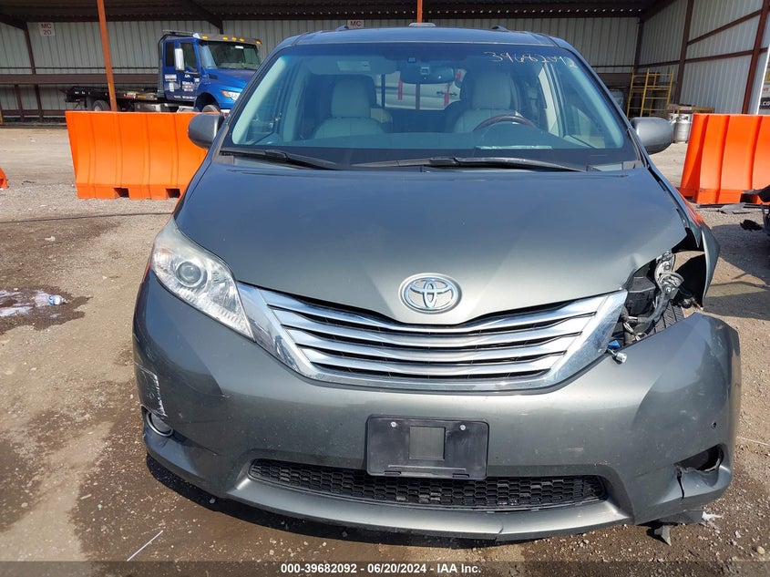 2012 Toyota Sienna Limited 7 Passenger VIN: 5TDDK3DC7CS043804 Lot: 39682092