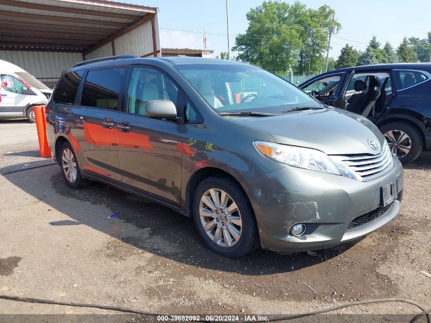 2012 Toyota Sienna Limited 7 Passenger VIN: 5TDDK3DC7CS043804 Lot: 39682092