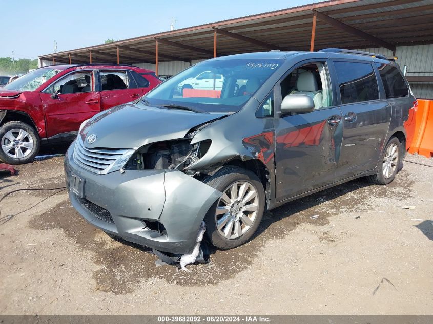 2012 Toyota Sienna Limited 7 Passenger VIN: 5TDDK3DC7CS043804 Lot: 39682092