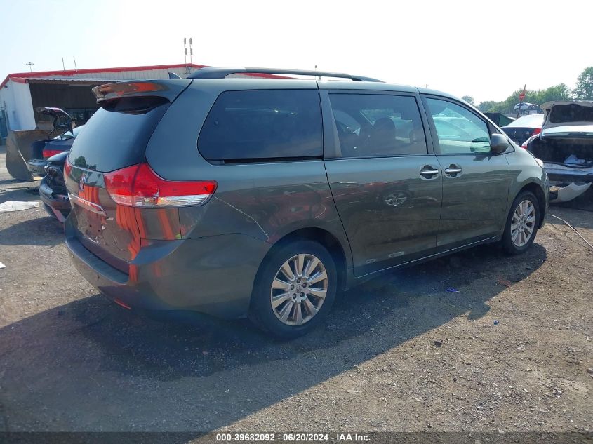 2012 Toyota Sienna Limited 7 Passenger VIN: 5TDDK3DC7CS043804 Lot: 39682092