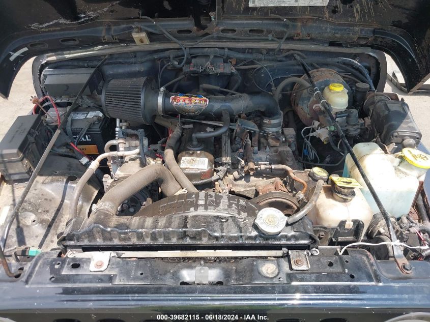 1998 Jeep Wrangler Sport VIN: 1J4FY19S2WP789498 Lot: 39682115