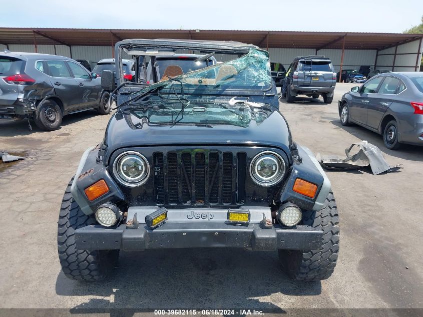 1998 Jeep Wrangler Sport VIN: 1J4FY19S2WP789498 Lot: 39682115